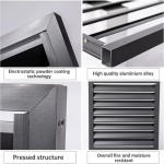 Penutup AC split, penyekat ruangan berdiri, penutup tempat sampah, abu-abu, A23P: 110×60×80 cm